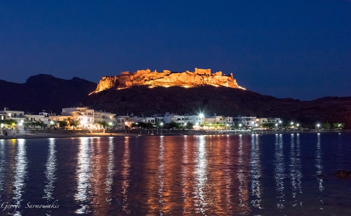 Haraki bay in the evening